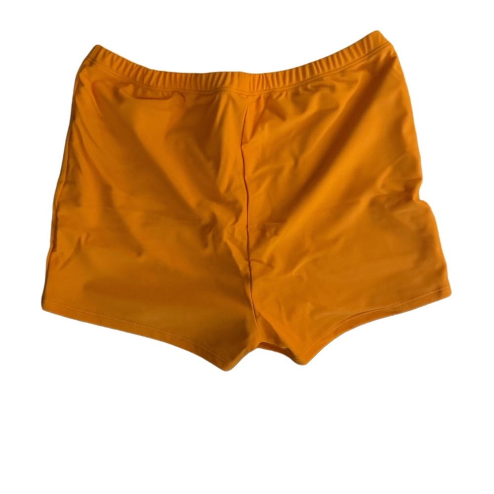 Women’s Tropical Print Tankini Top with Orange Swim Shorts - Picture 7 of 7